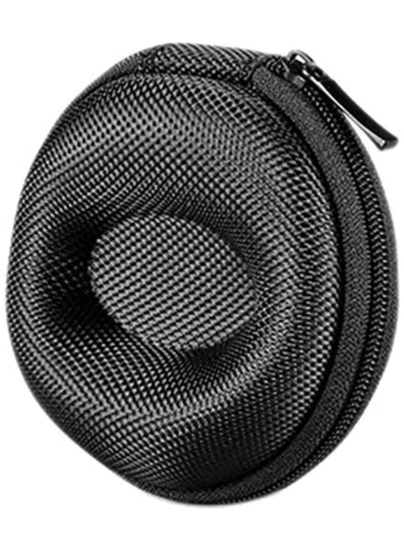 ZedAura Portable Single Watch Travel Case Durable Polyester Fiber Watch Storage Box with Fabric Lining Shockproof Organizer for Men's & Women's Wrist watches & Accessories, Watch Case (Round) - Image 2